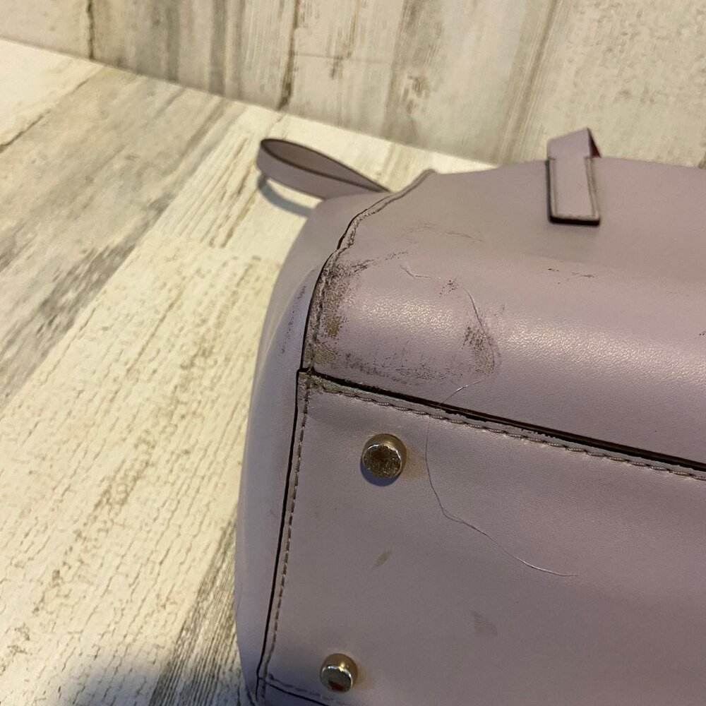 CLEARANCE! Kate Spade New York Leather Pale Purple Crossbody Bag Handles Purse - Picture 14 of 16